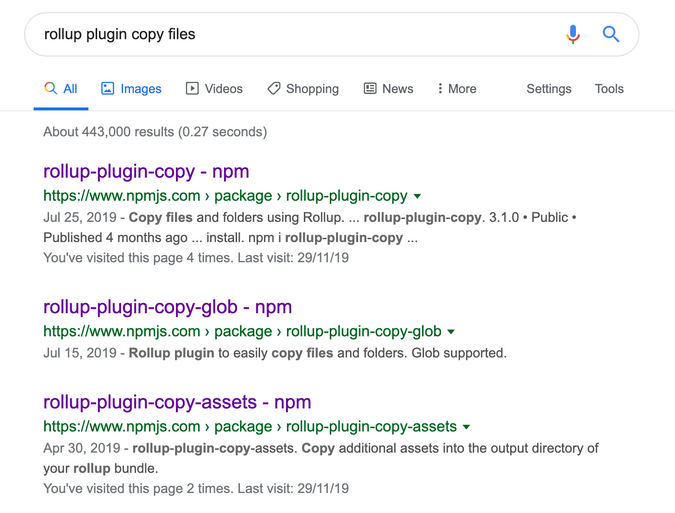 google search