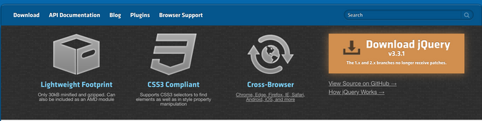jquery page