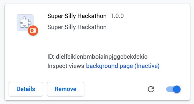 click refresh