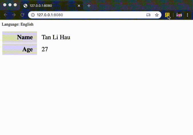 switching feature toggles with chrome extension